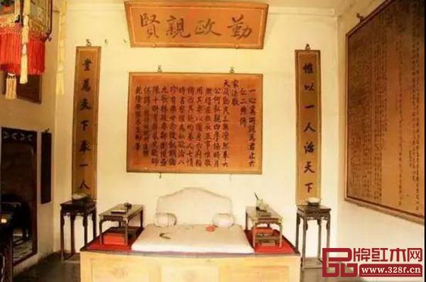 養(yǎng)心殿西暖閣的勤政親賢殿
