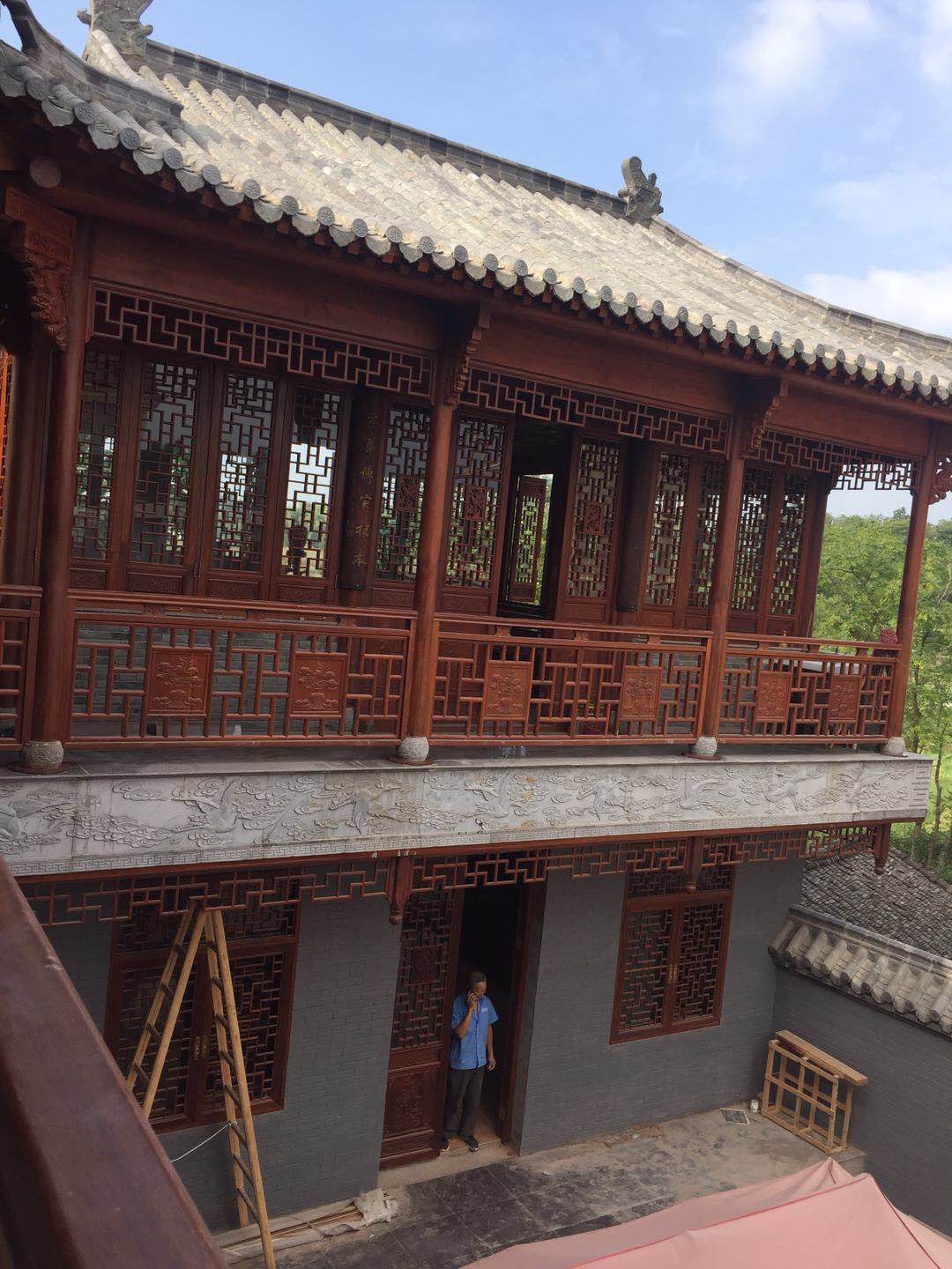 仿古門窗